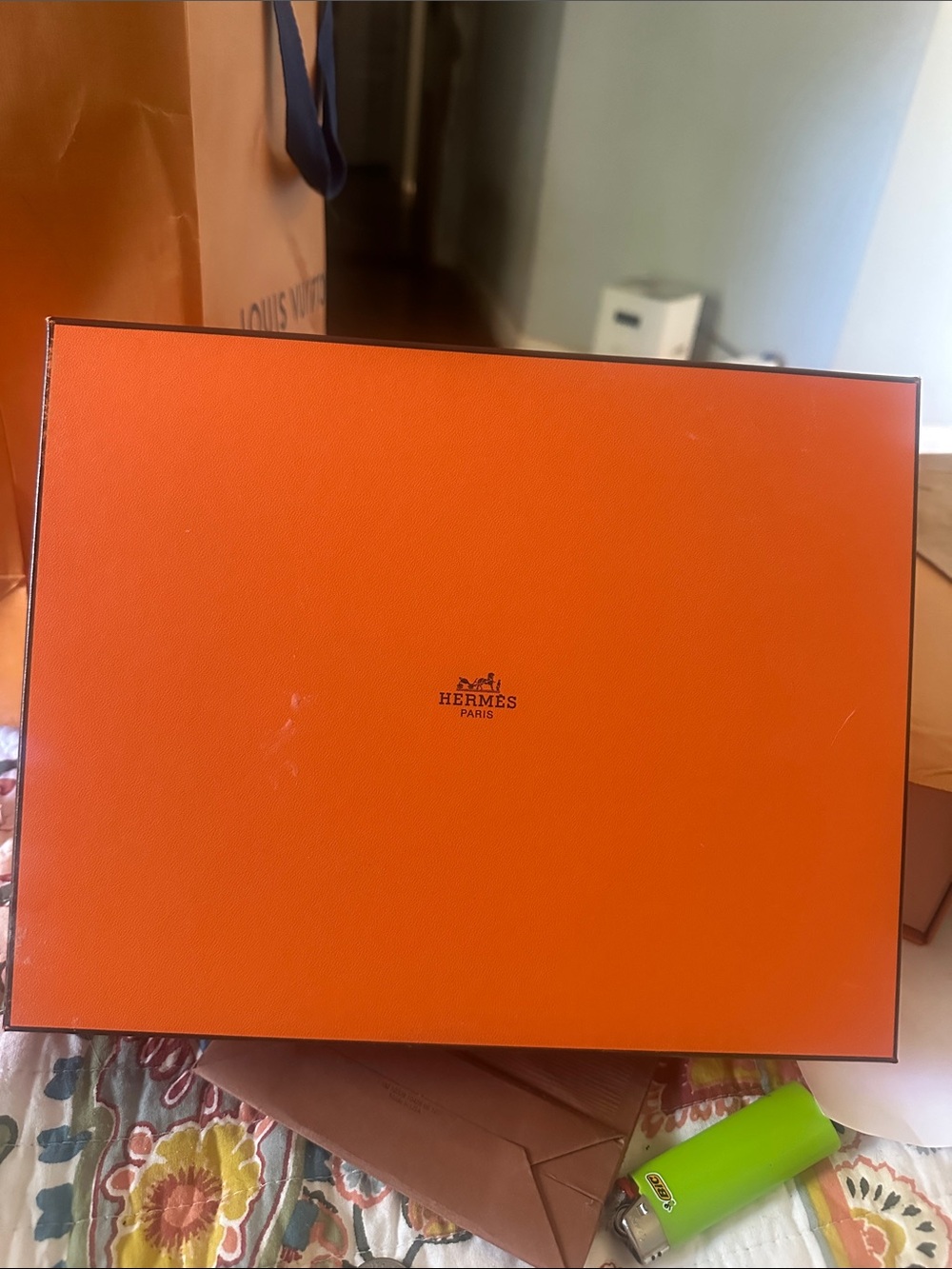 Hermes Orange Presentation Box